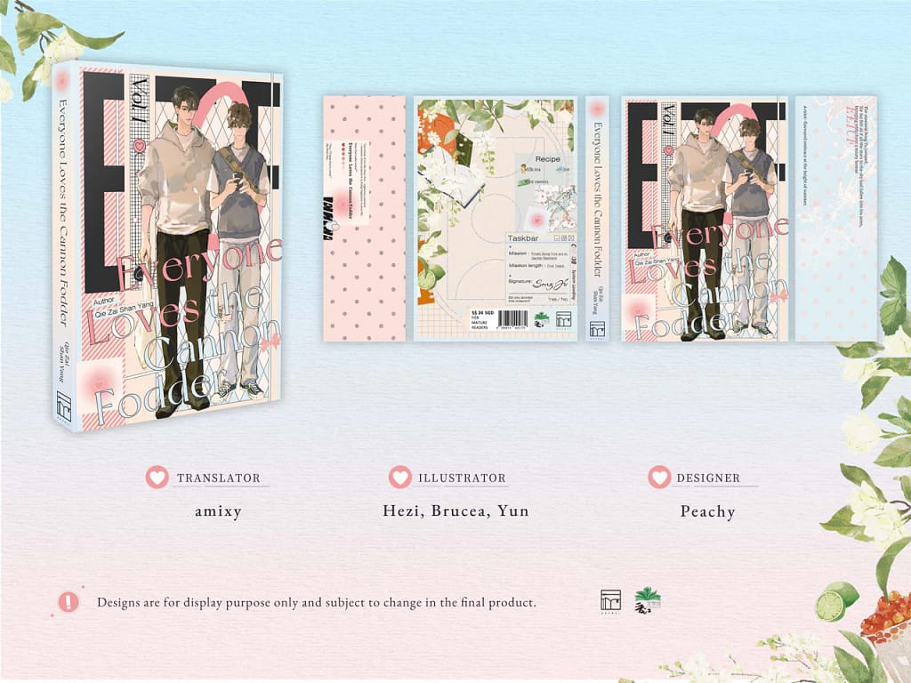 Everyone Loves the Cannon Fodder vol. 1 Cover