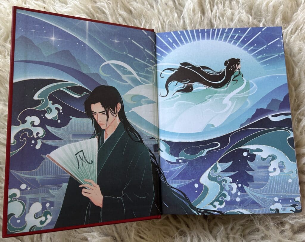 Endpaper illustration for TGCF v.4