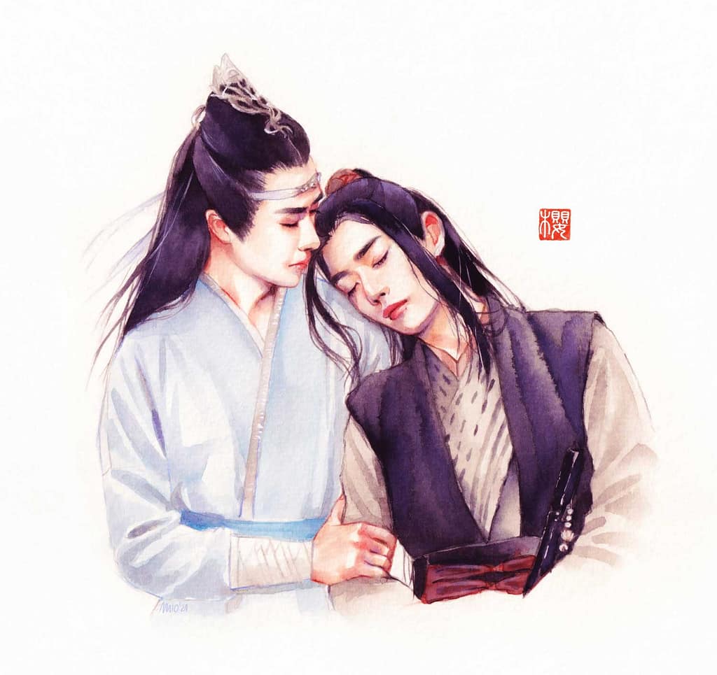 Wan Wangji and Wei Wuxian
