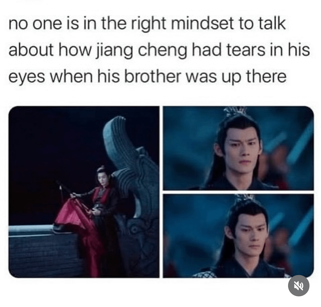 tears for his brother