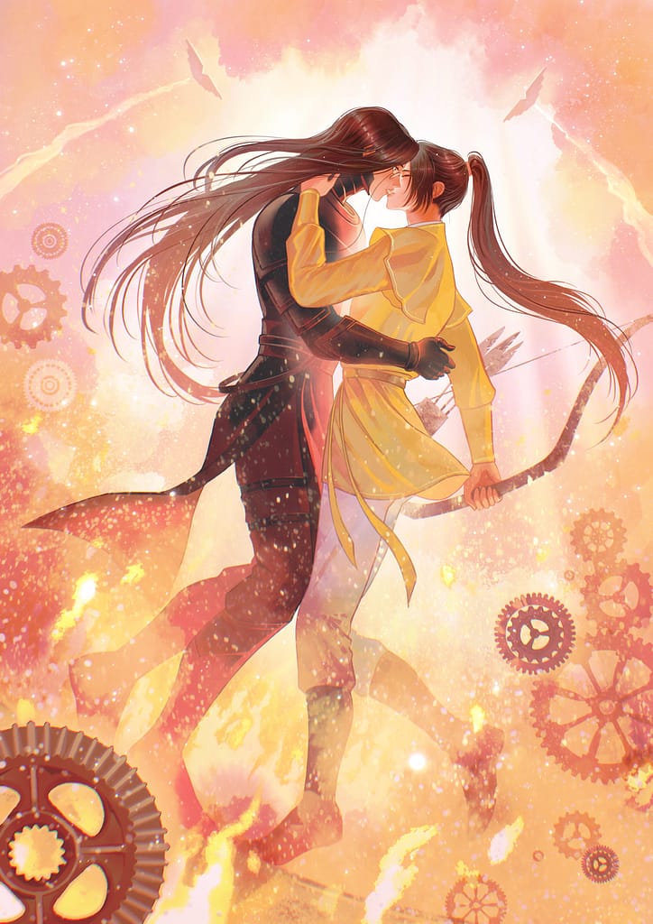 Chang Geng and Gu Yun's first kiss