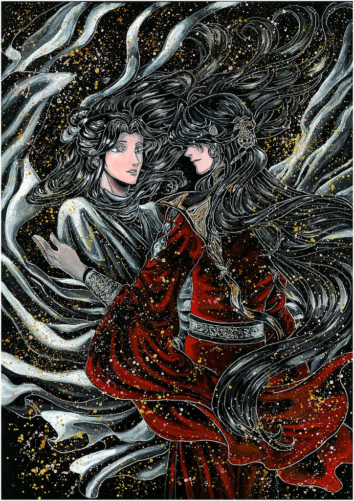 Hualian on Black Paper