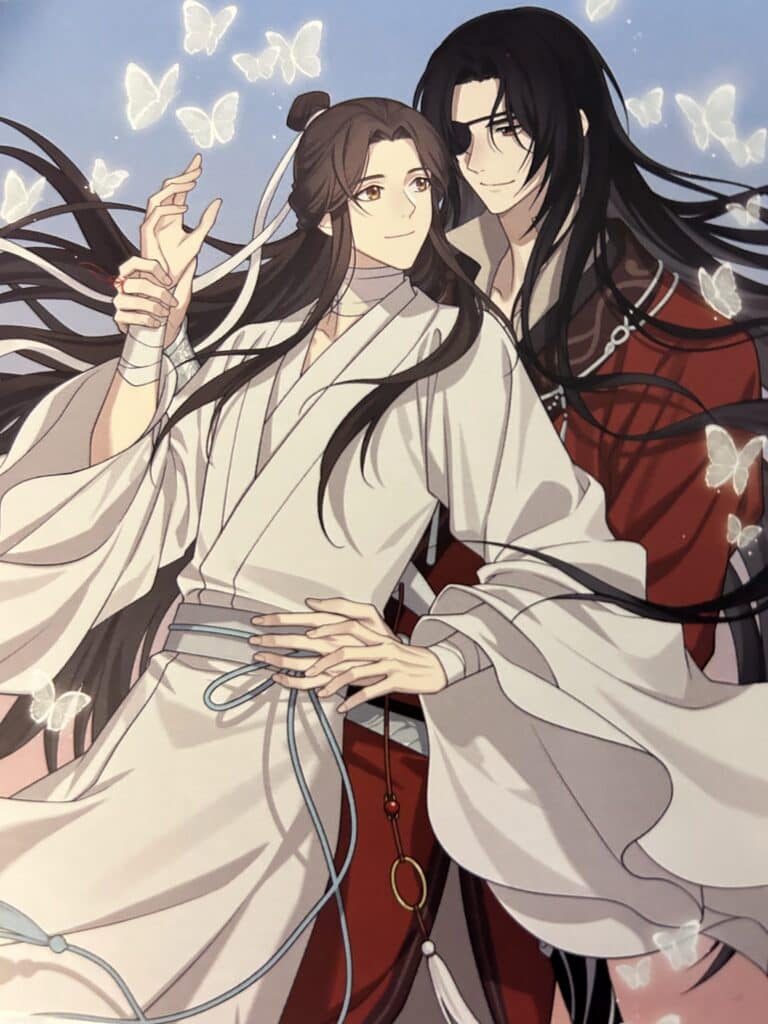 Detail of the interior postcard that came with the season 2 blu-ray from CrunchyRoll for TGCF