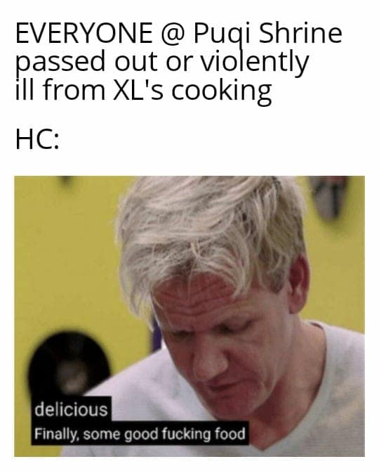 Finally some good fucking food.