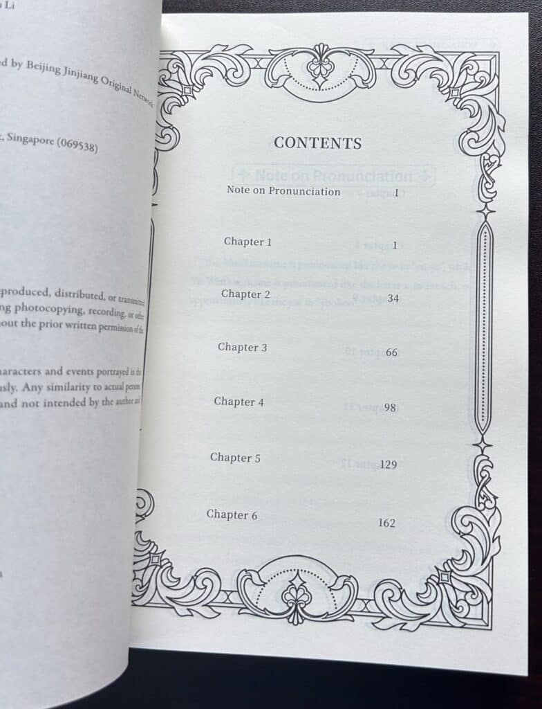 Global Examination v.1 table of contents