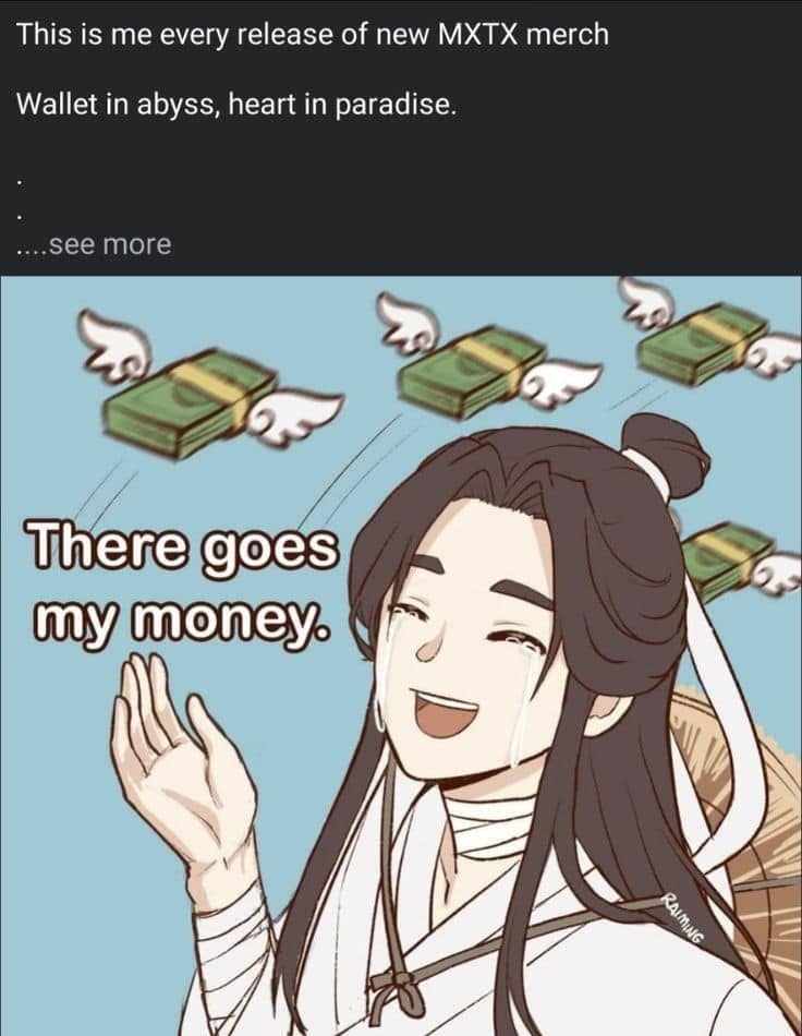 Wallet in the abyss.