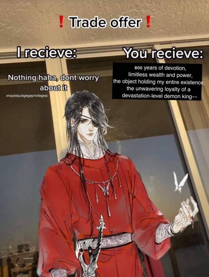 HC gives everything, or does he>?