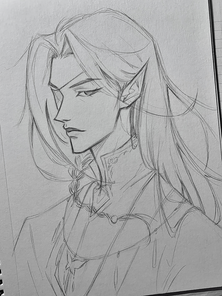 Hua Cheng drawing