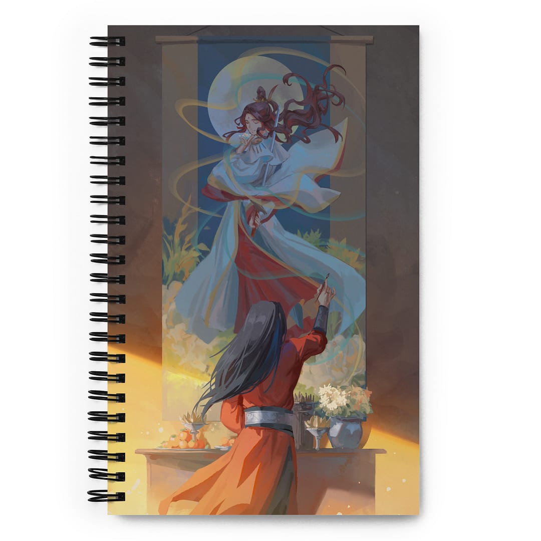 San Lang Paints His God: Spiral Notebook